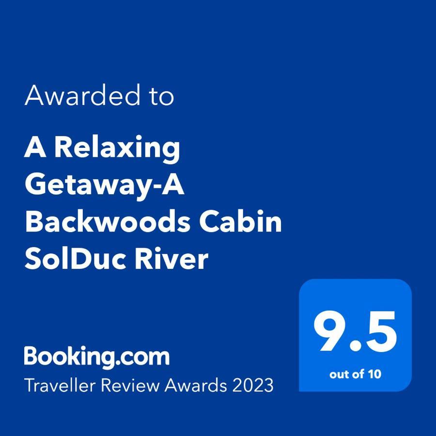 A Relaxing Getaway-A Backwoods Cabin Solduc River Beaver Экстерьер фото
